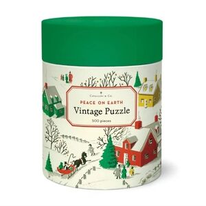 Cavallini & Co Peace On Earth 500 Piece Puzzle